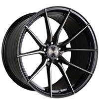 19" Vertini Wheels RFS1.2 Gloss Black Tinted Face Flow Formed Rims