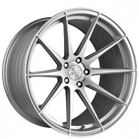 19" Vertini Wheels RFS1.3 Brushed Silver Flow Formed Rims