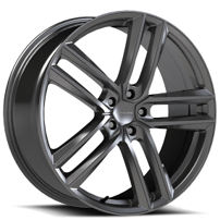 20" Vision Wheels 475 Clutch Gunmetal Rims