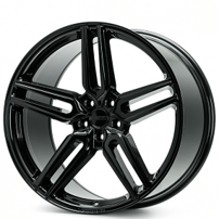 21" Vossen Wheels HF-1 Custom Gloss Black Rims
