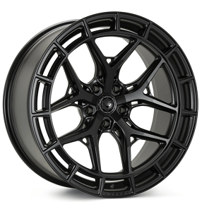 22" Vossen Wheels HFX-1 Satin Black 5-Lugs Rims