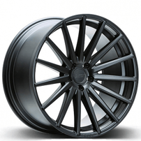 20" Staggered Vossen Wheels VFS-2 Custom Satin Black Rims